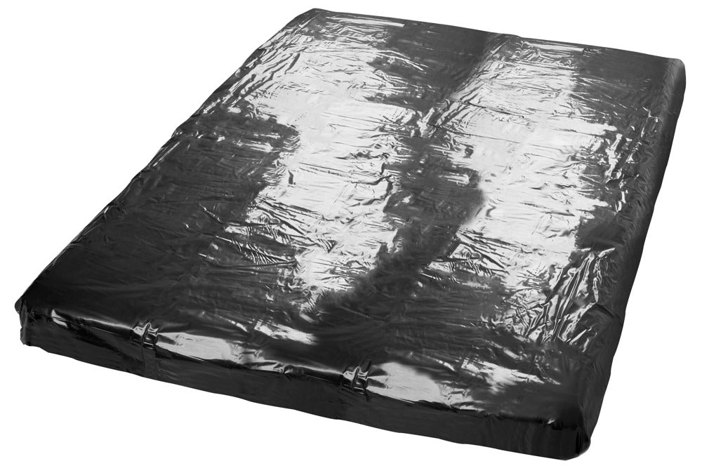 Cearșaf moale din vinil Fetish Collection negru 200 x 230 cm