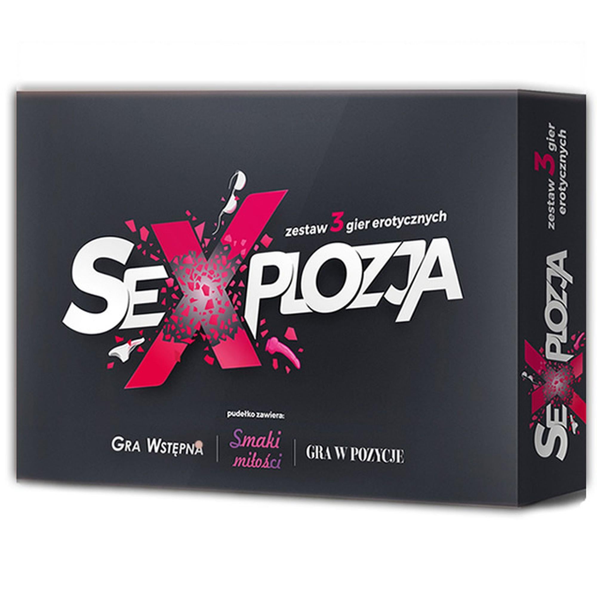 Set de 3 jocuri erotice Sexplozja Grammi