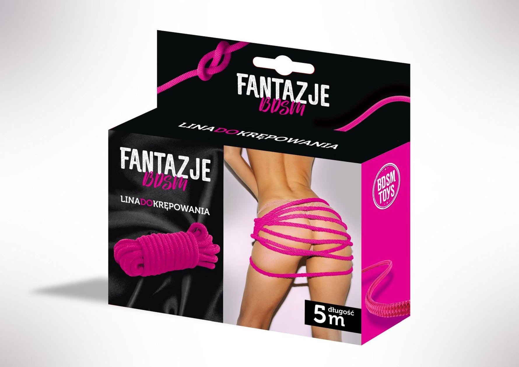 Frânghie de bondage Grammi Pink BDSM