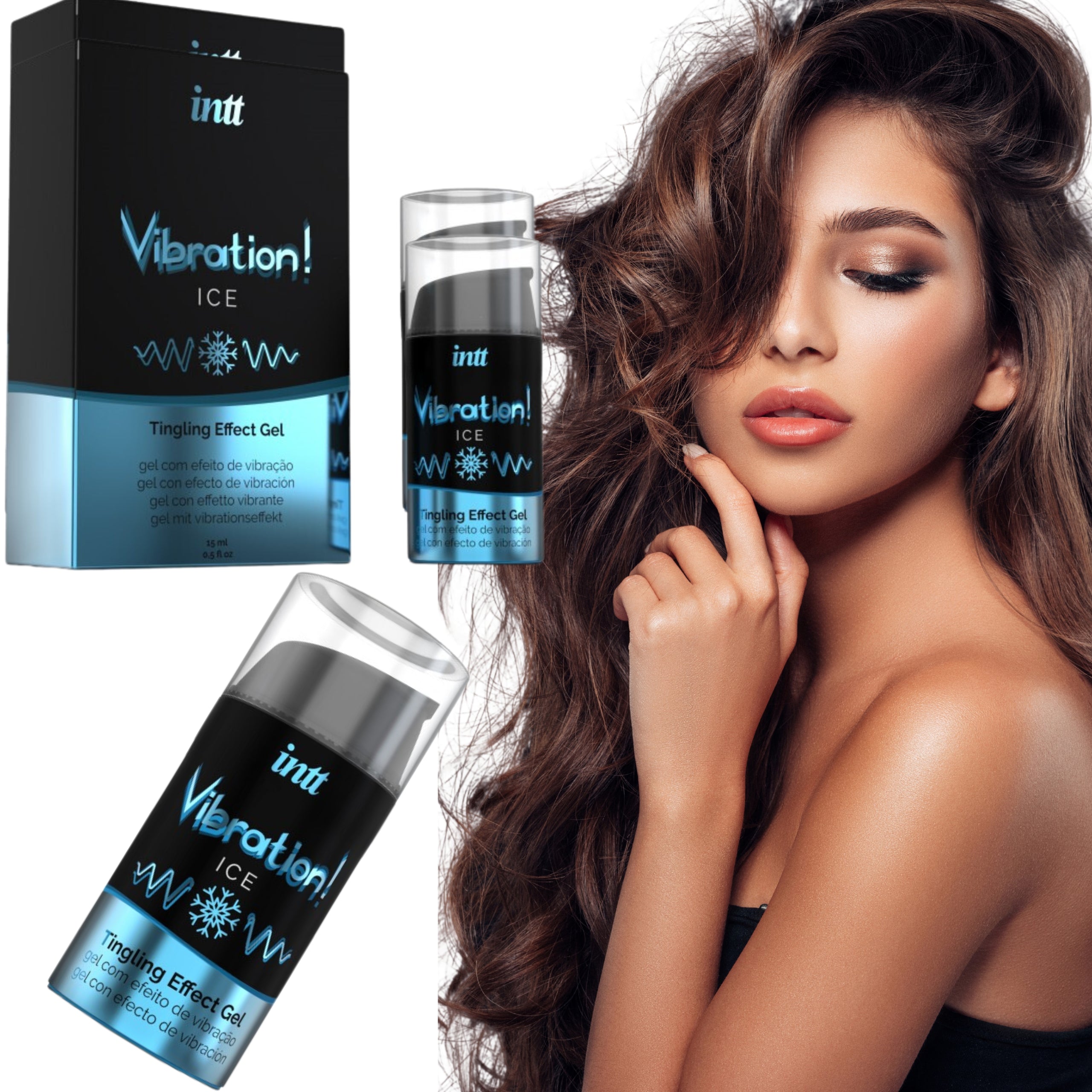Intt menta gel vibrator racoritor 15 ml