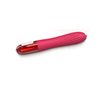 Vibrator din silicon încălzit cu USB Fox seria B cu limbă mobilă