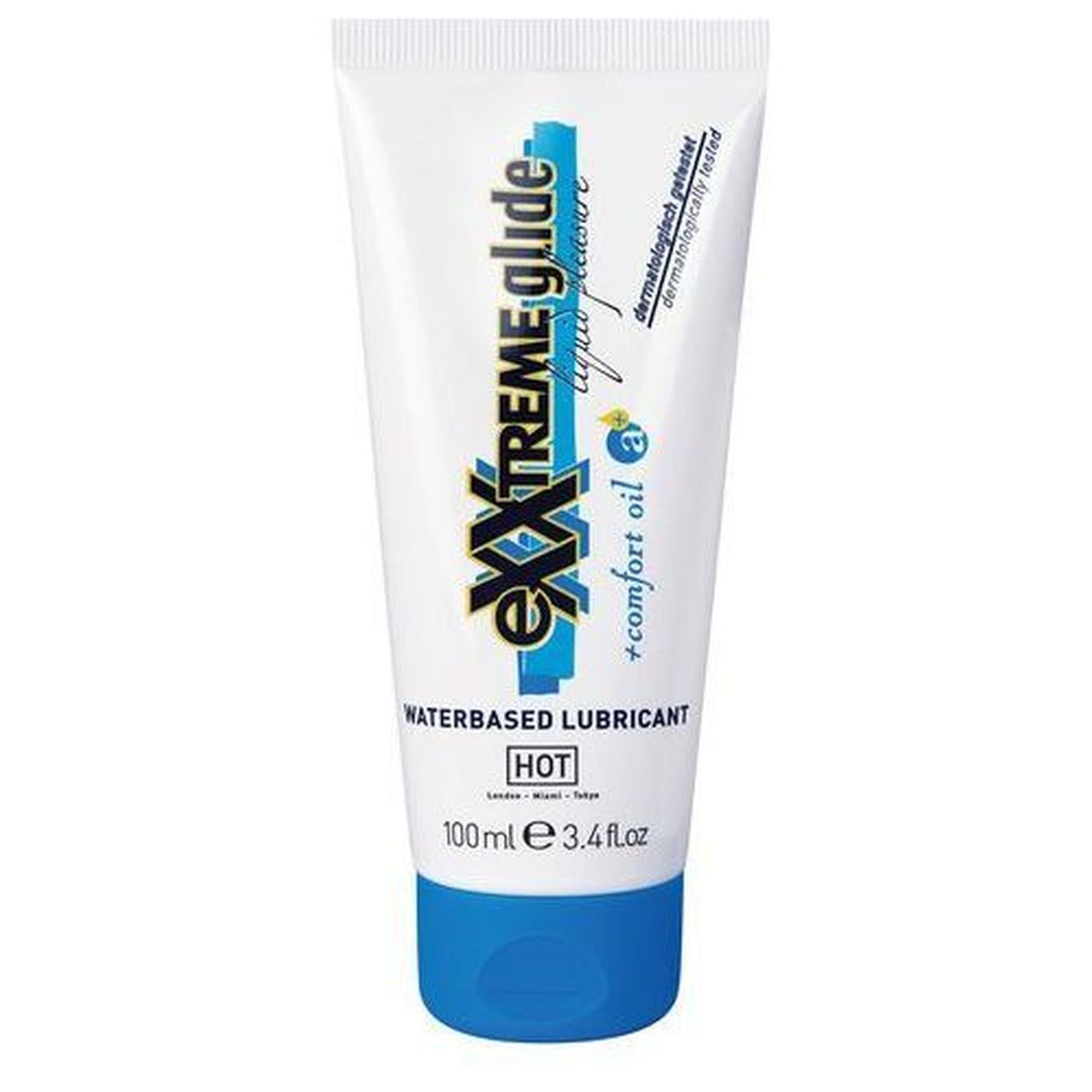 Lubrifiant pe bază de apă Hot eXXtreme Glide 100 ml