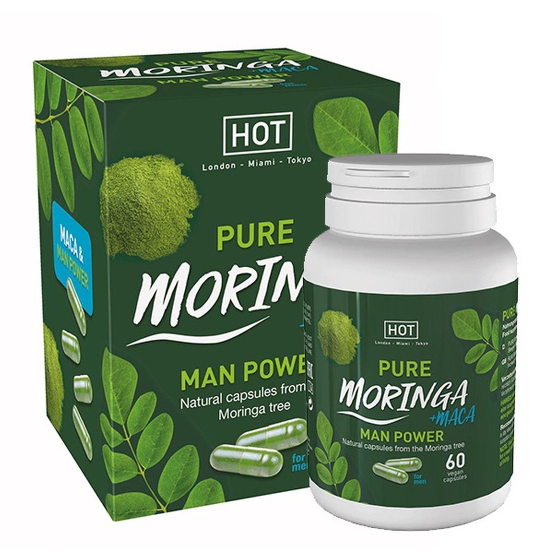 Supliment alimentar Hot Moringa Man Power 60 capsule