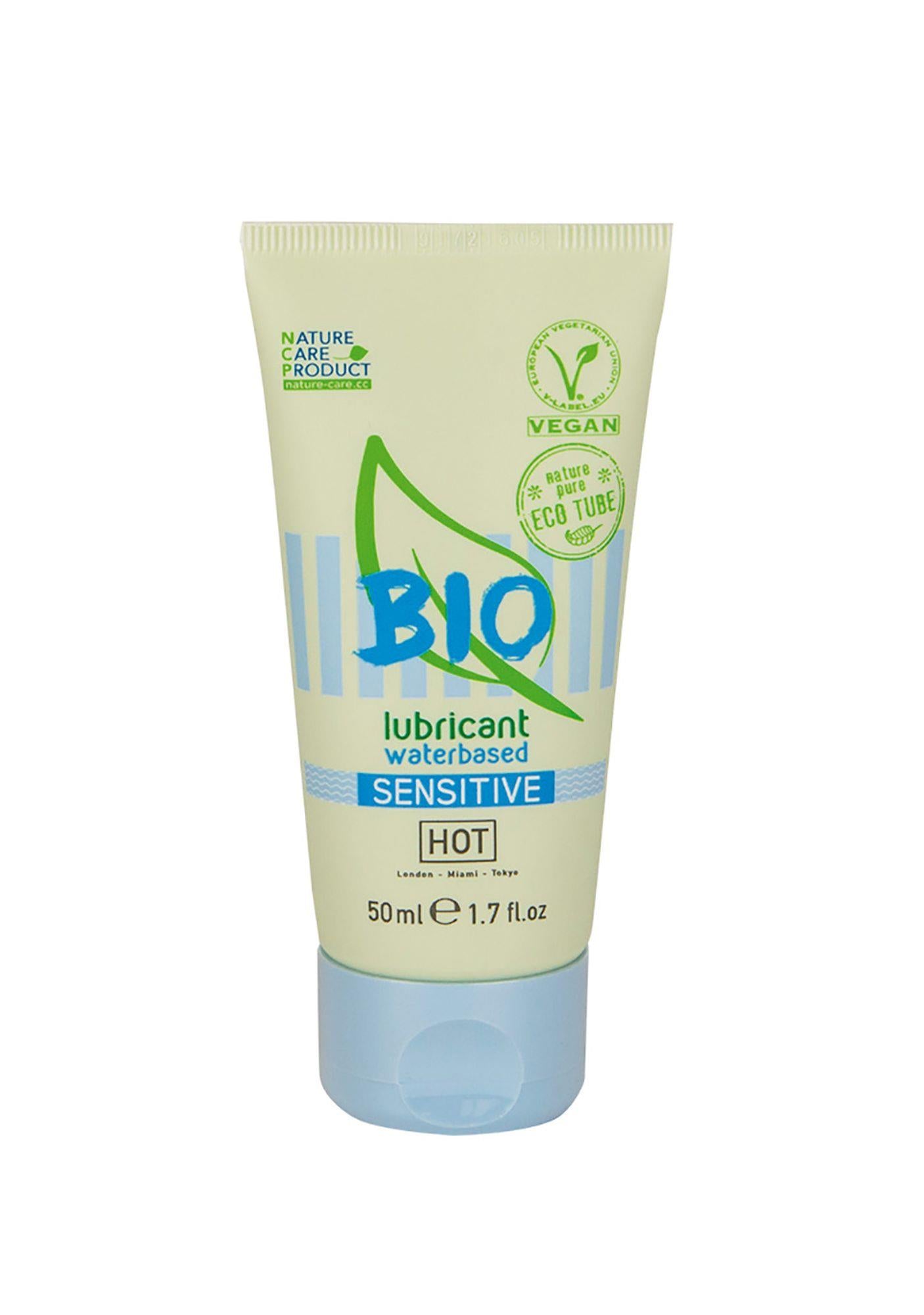 Lubrifiant pe bază de apă Hot BIO Sensitiv 50 ml