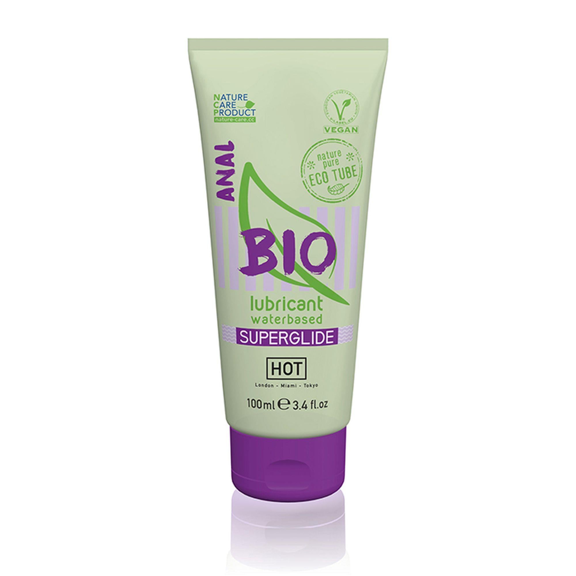 Lubrifiant anal organic Hot Superglide 100ml