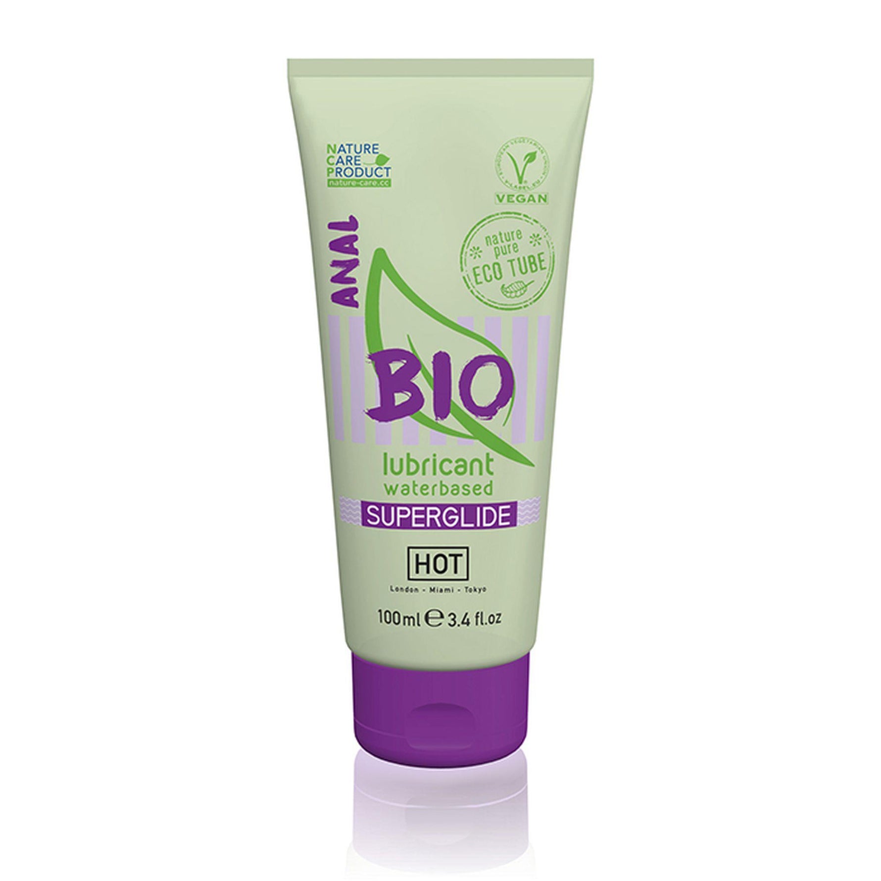 Lubrifiant anal organic Hot Superglide 100ml