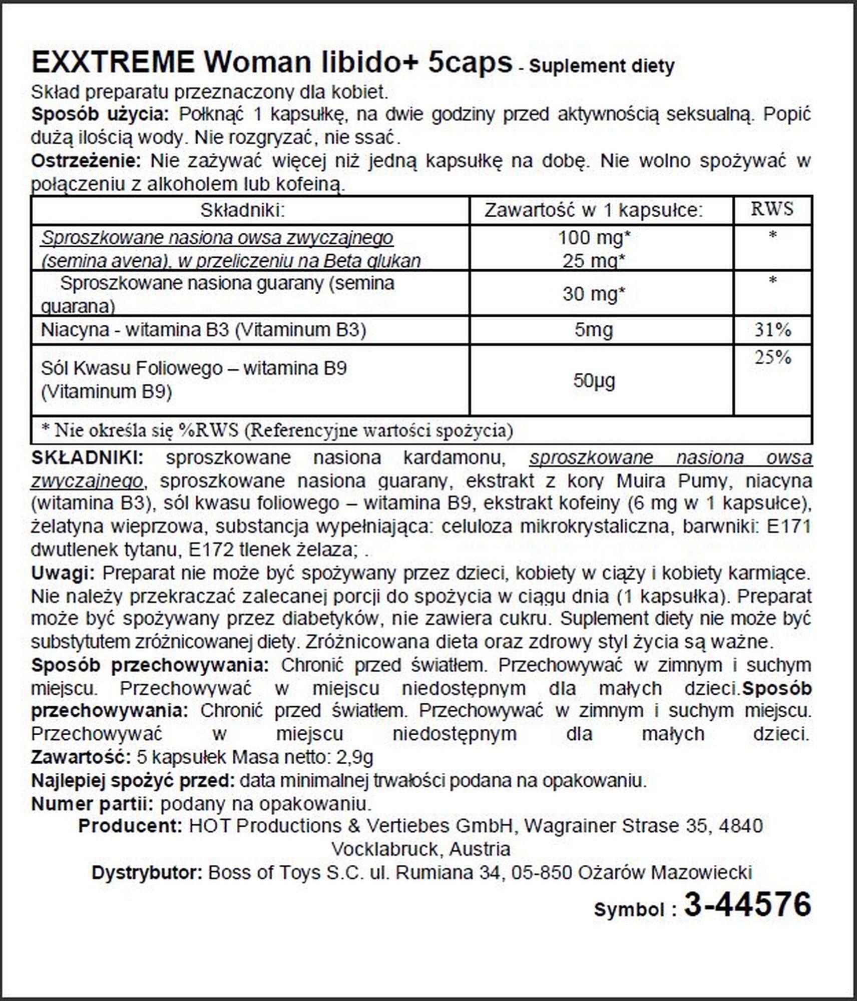 Capsule eXXtreme Libido pentru femei fierbinți