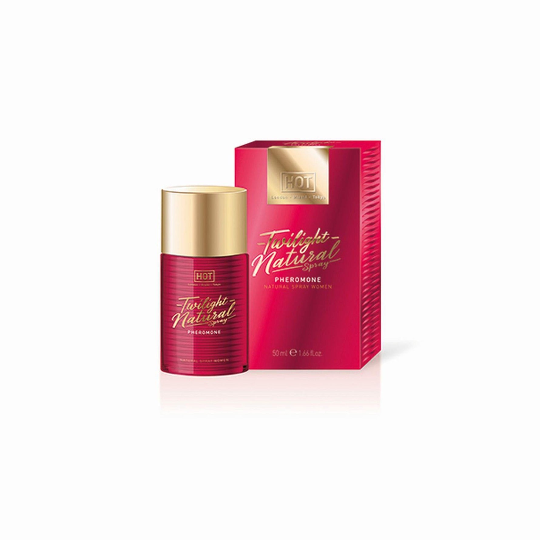 Spray cu feromoni Hot Twilight, fără parfum, natural, pentru femei, 50 ml