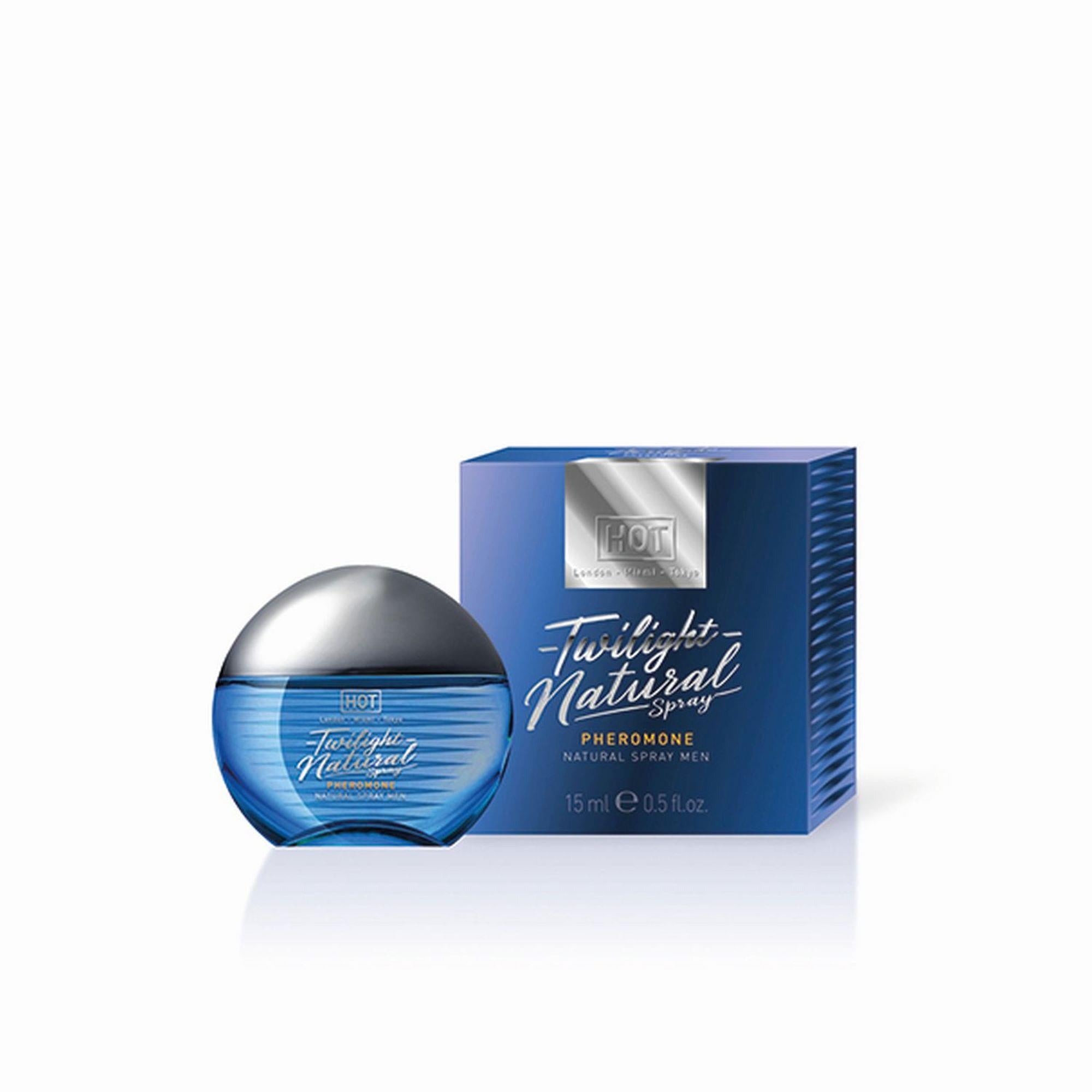 Spray cu feromoni Hot Twilight, natural, fără parfum, pentru bărbați, 15 ml