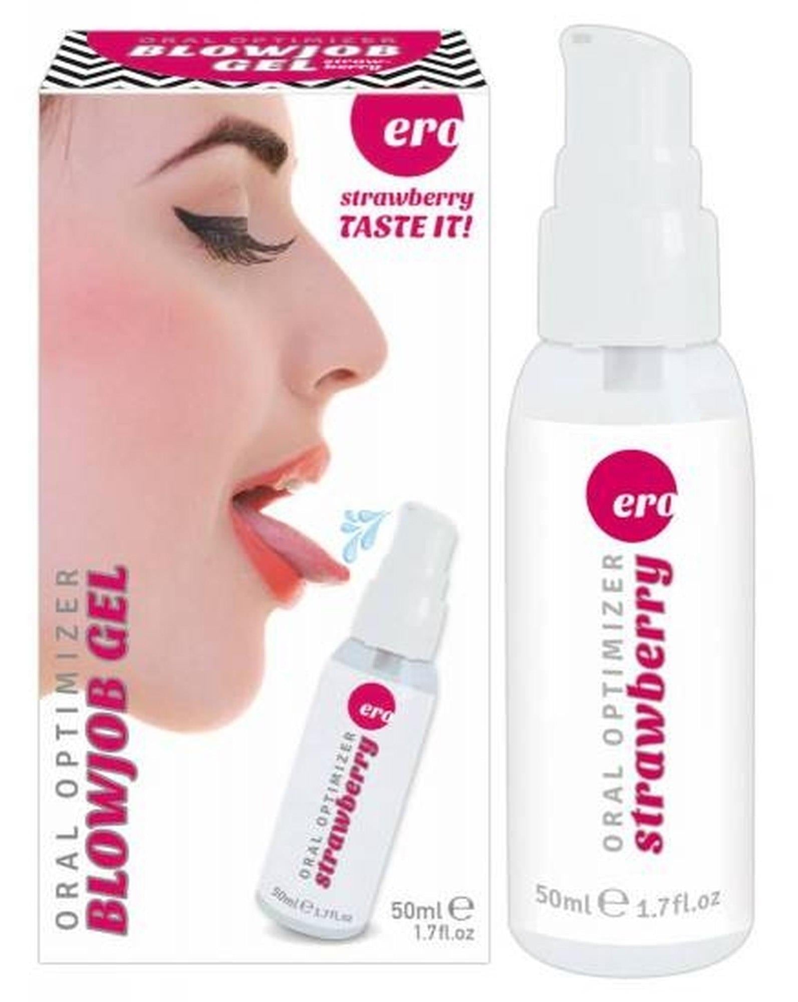 Gel stimulant cu căpșuni Hot Oral Optimizer 50ml