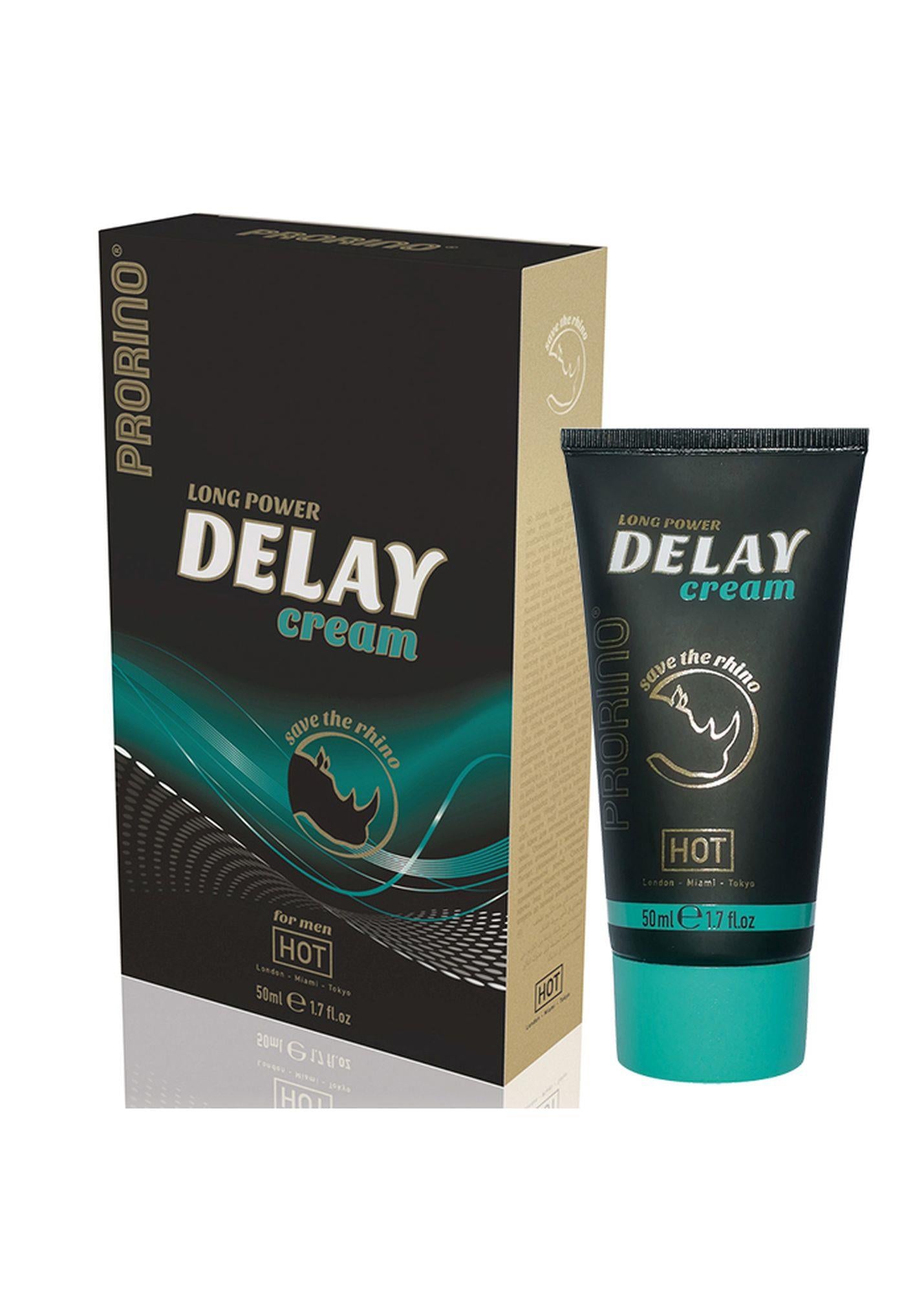 Cremă pentru întârzierea ejaculării Prorino Long Power Hot 50ml