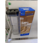 Cutie de Depozitare Alimente, Flippy, tip Container, 3.7L, Recipiente pentru Cereale in Bucatarie, Transparente cu