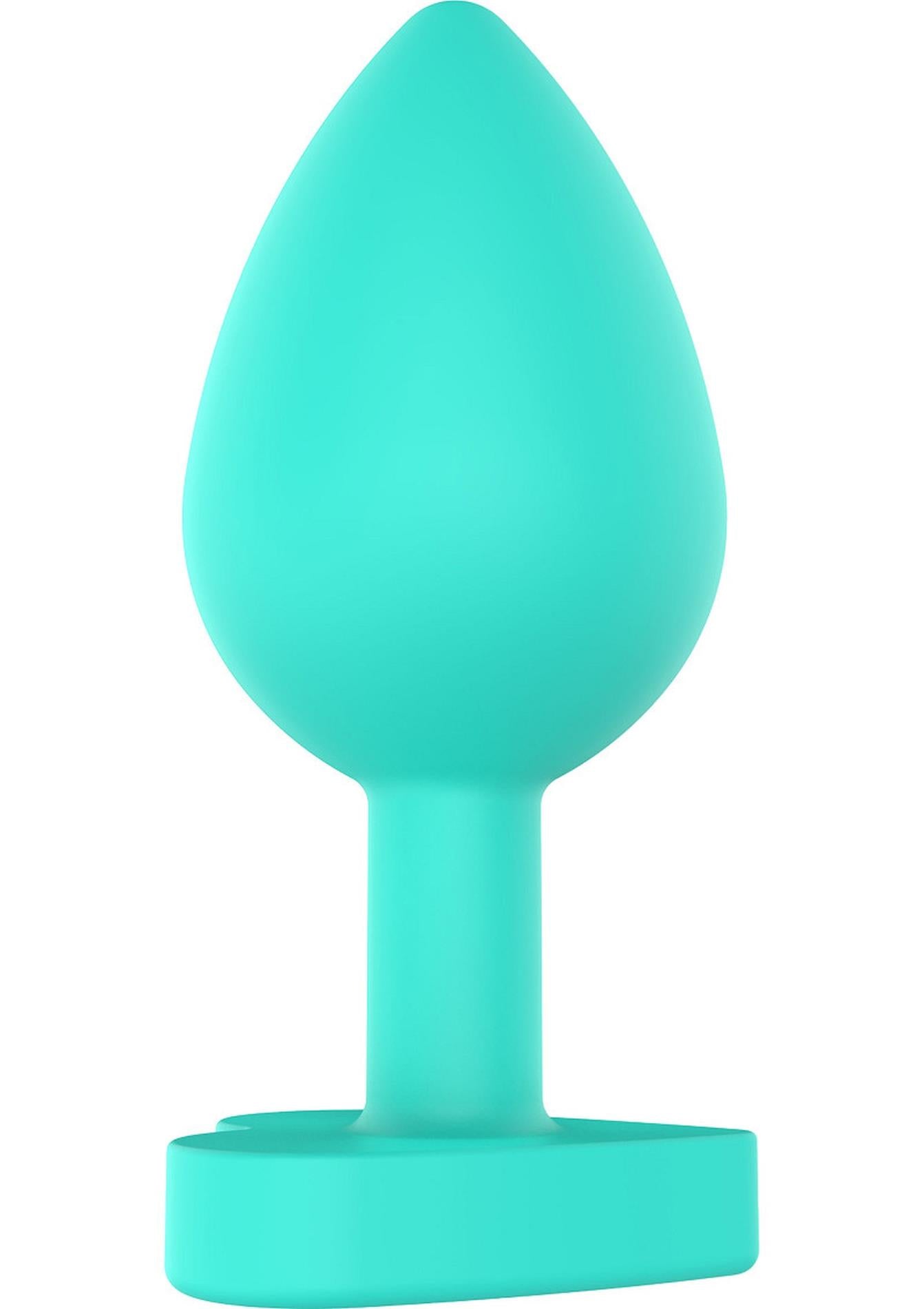Dop anal din silicon Fundul tău e al meu ToyJoy verde 8,5 cm