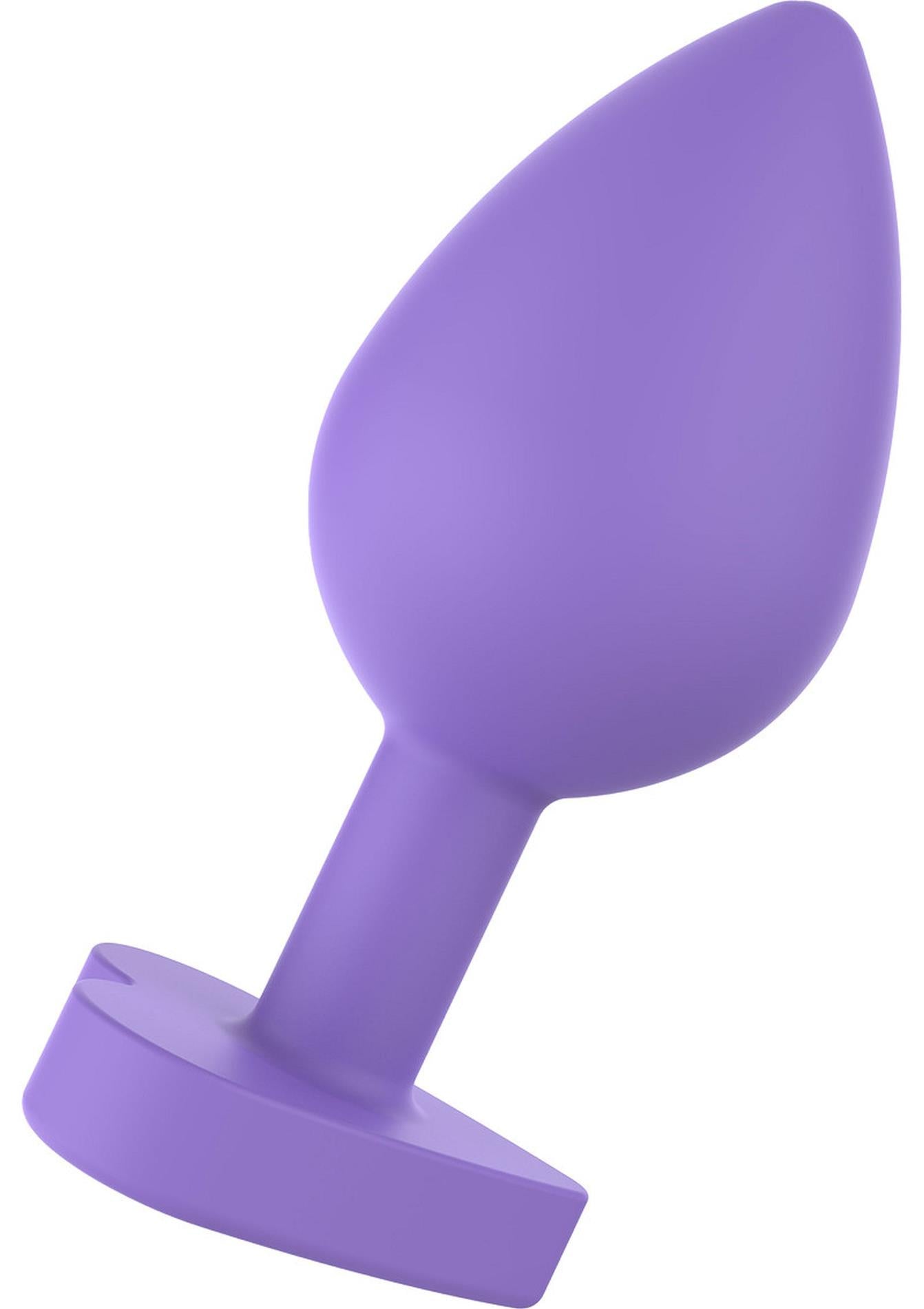 Plug anal din silicon Secret Entrance ToyJoy Violet 8,5 cm