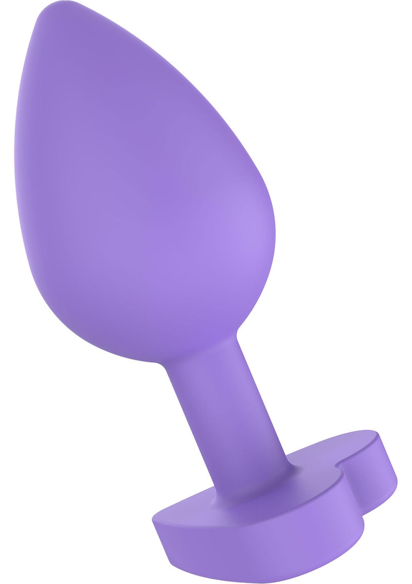 Plug anal din silicon Secret Entrance ToyJoy Violet 8,5 cm