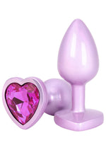 Dop anal din aluminiu Toyjoy Happiness Time To Shine, roz, 7 cm