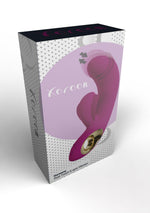Vibrator Xocoon Harmony DualTouch pentru punctul G, violet, 16,5 cm