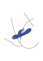 Vibrator Xocoon Everlasting Love Bunny Albastru 19 cm