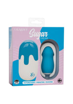 Vibrator Sugar Dream Mini cu silicon albastru și USB
