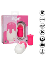 Stimulator lingual USB roz Calexotics Sugar Craze