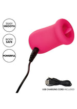 Stimulator lingual USB roz Calexotics Sugar Craze