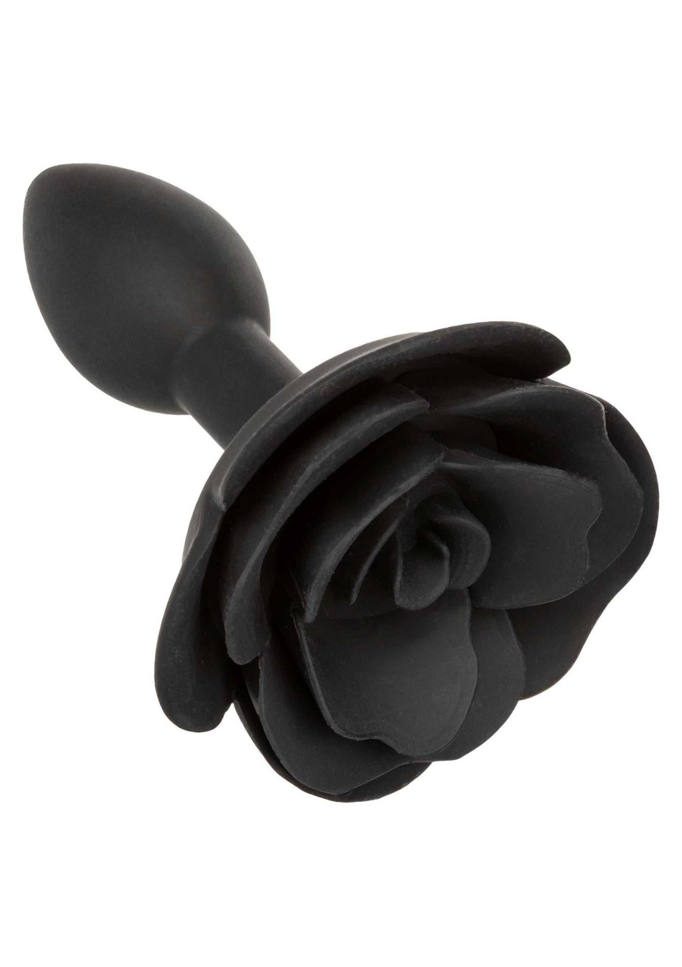 Dop anal din silicon Calexotics Small Rose Black