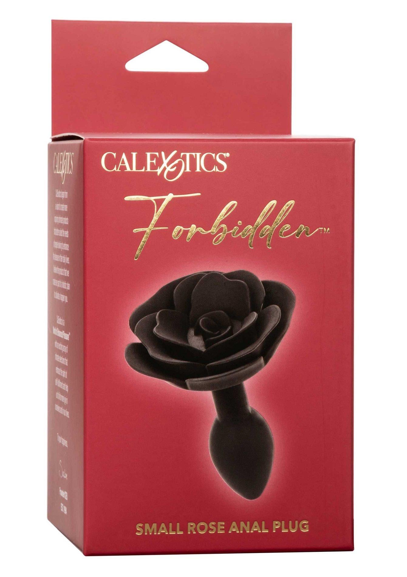 Dop anal din silicon Calexotics Small Rose Black