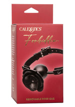 Calexotics Băutură detașabilă cu bilă Rose, silicon negru, 4,5 cm