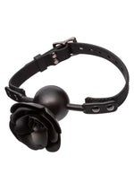 Calexotics Băutură detașabilă cu bilă Rose, silicon negru, 4,5 cm