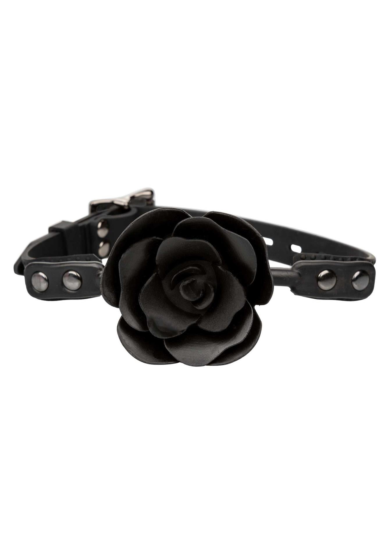 Calexotics Băutură detașabilă cu bilă Rose, silicon negru, 4,5 cm