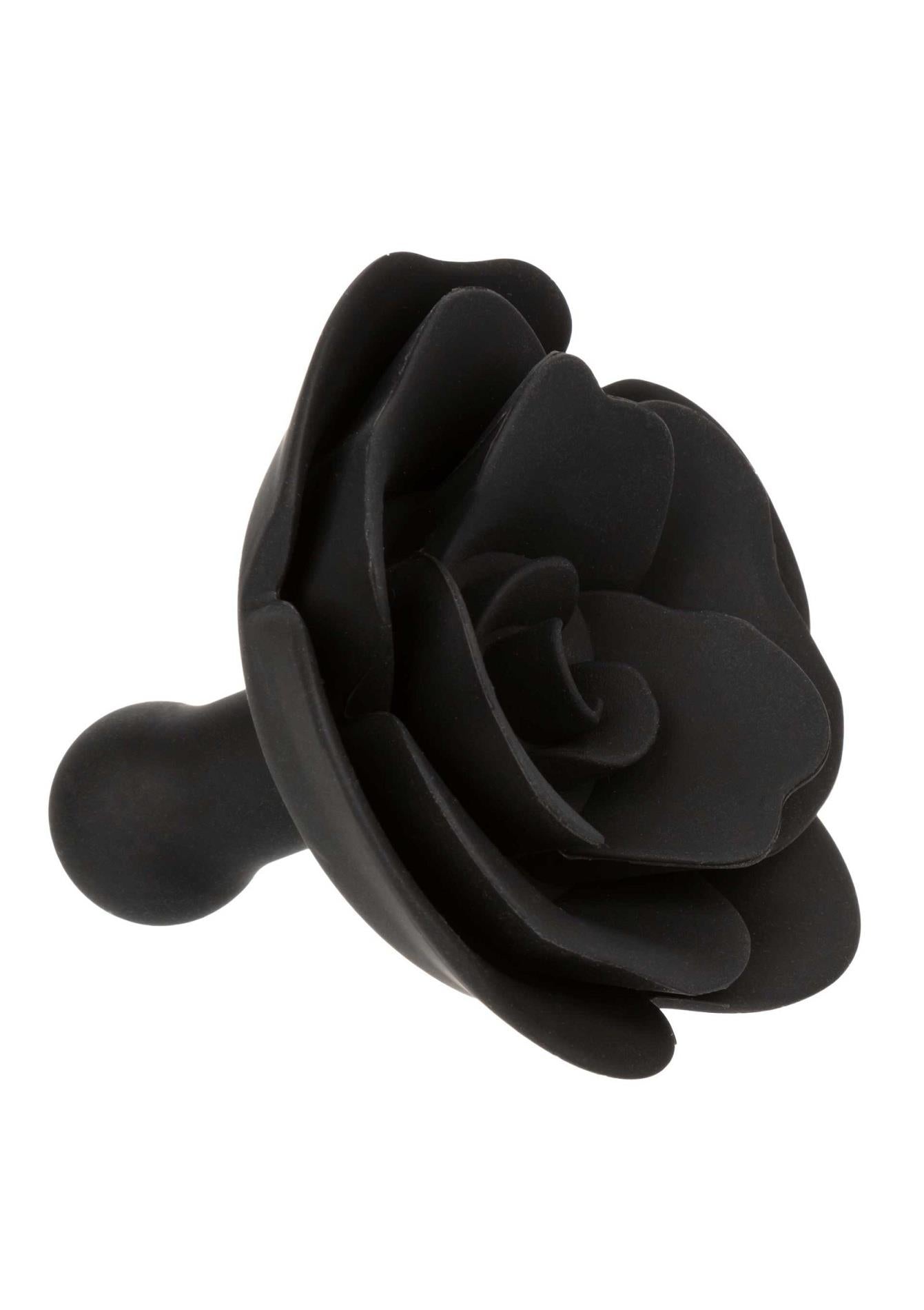 Calexotics Băutură detașabilă cu bilă Rose, silicon negru, 4,5 cm