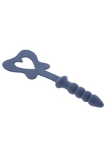 Plutitor anal din silicon Taboom, albastru, 29 cm