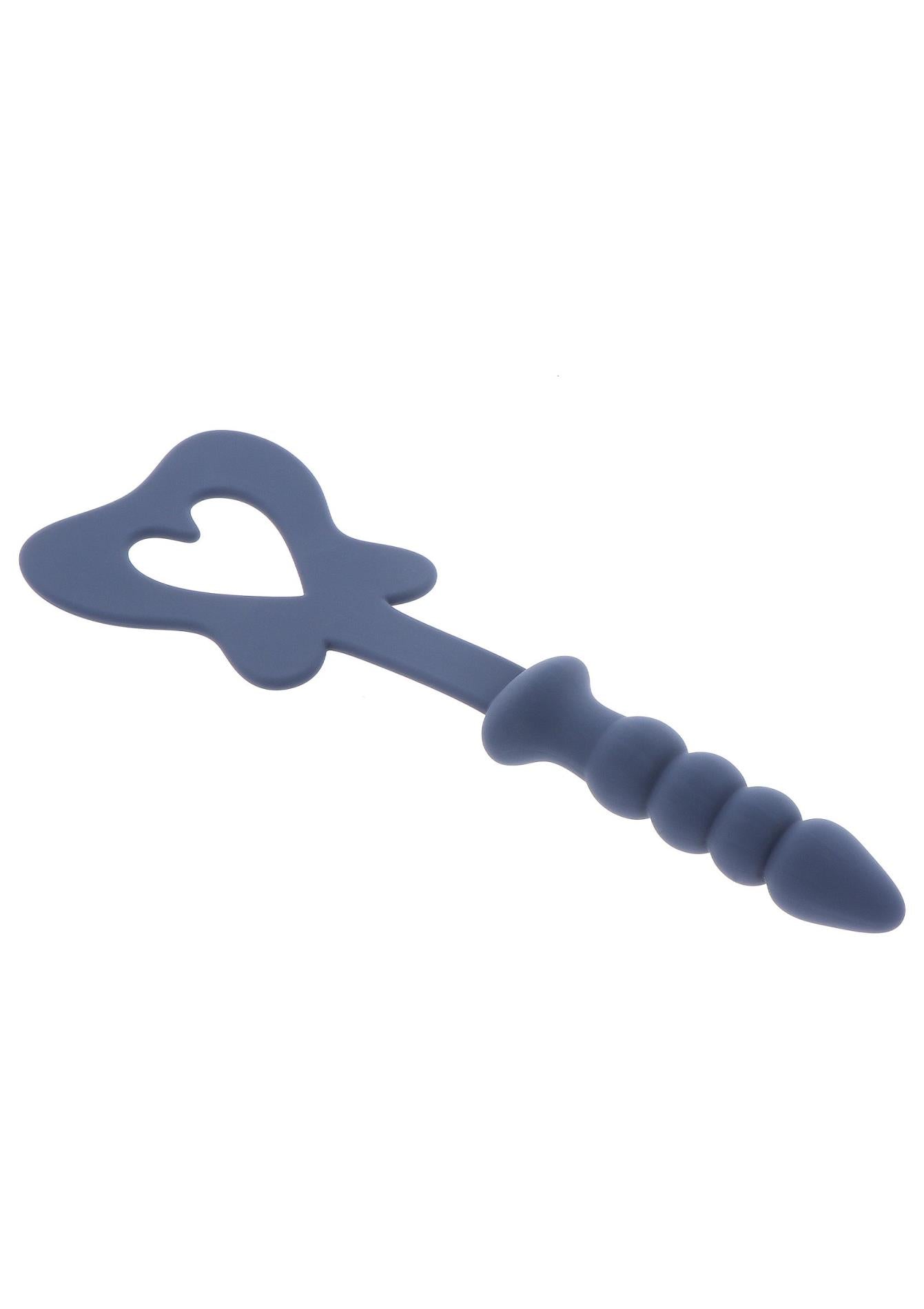 Plutitor anal din silicon Taboom, albastru, 29 cm