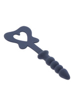 Plutitor anal din silicon Taboom, albastru, 29 cm