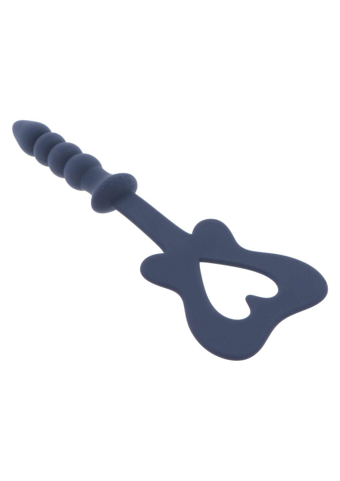 Plutitor anal din silicon Taboom, albastru, 29 cm