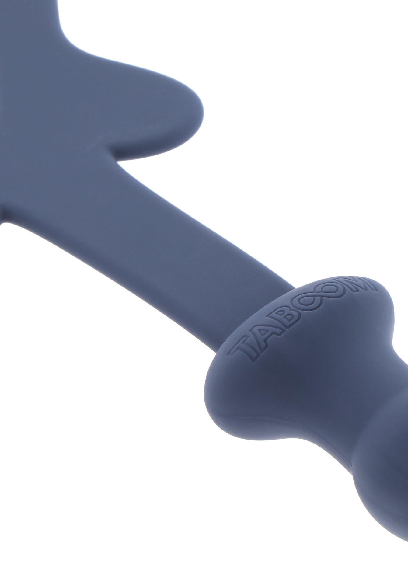 Plutitor anal din silicon Taboom, albastru, 29 cm