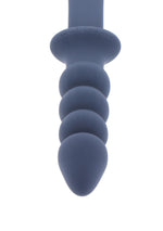 Plutitor anal din silicon Taboom, albastru, 29 cm