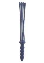 Bici Taboom din silicon cu dop anal, albastru, 38 cm