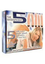 Set de cinci vibratoare Seven Creations, naturale, 18 cm