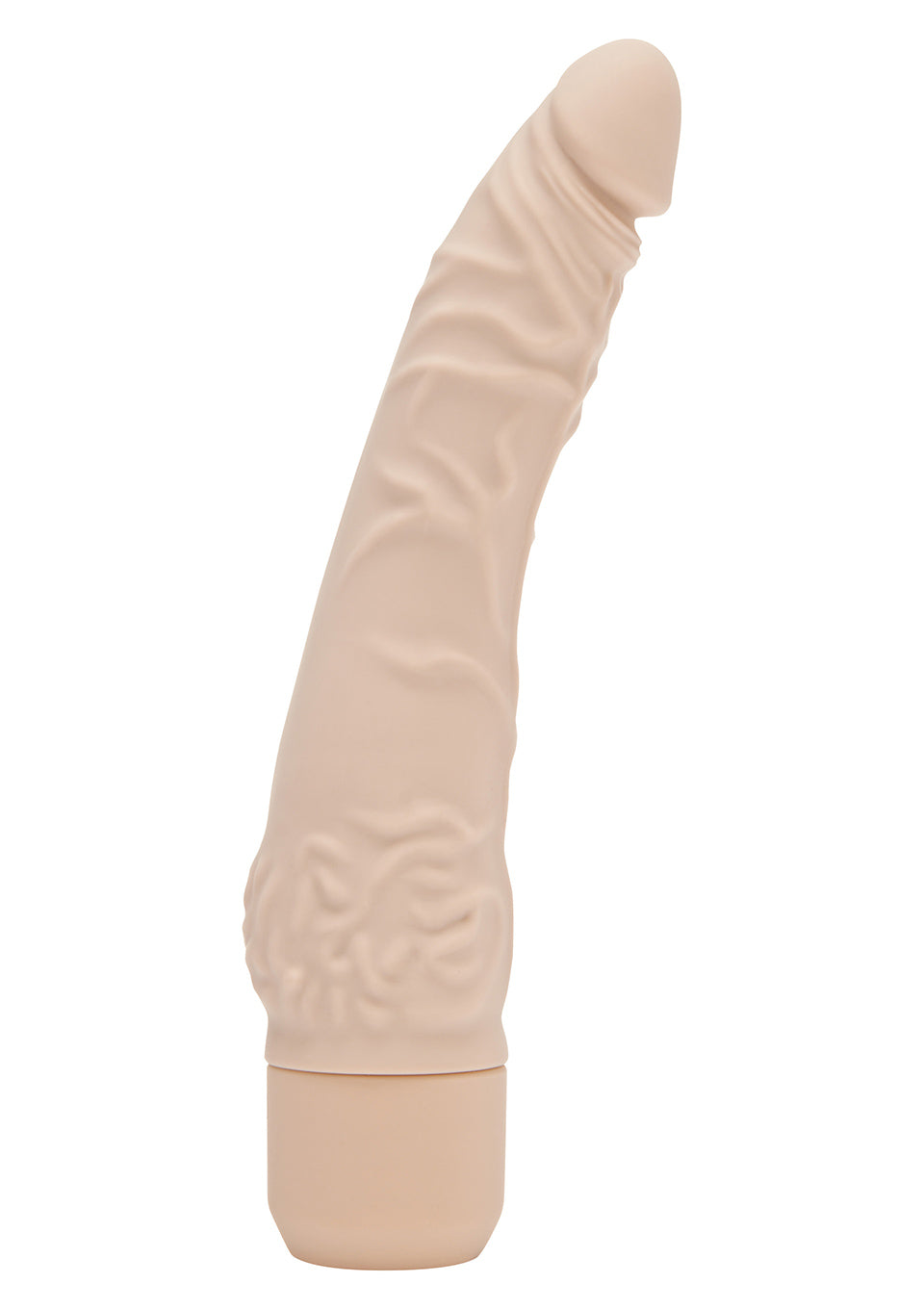 Vibrator luminos realist din silicon ToyJoy 20 cm