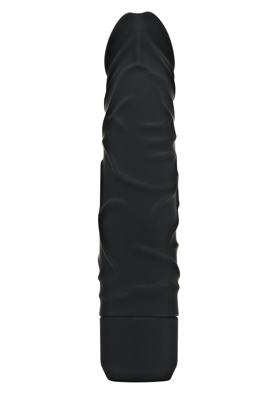 Vibrator realist din silicon ToyJoy Classic, negru