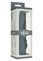 Vibrator clasic Stim ToyJoy din silicon, negru, 22 cm
