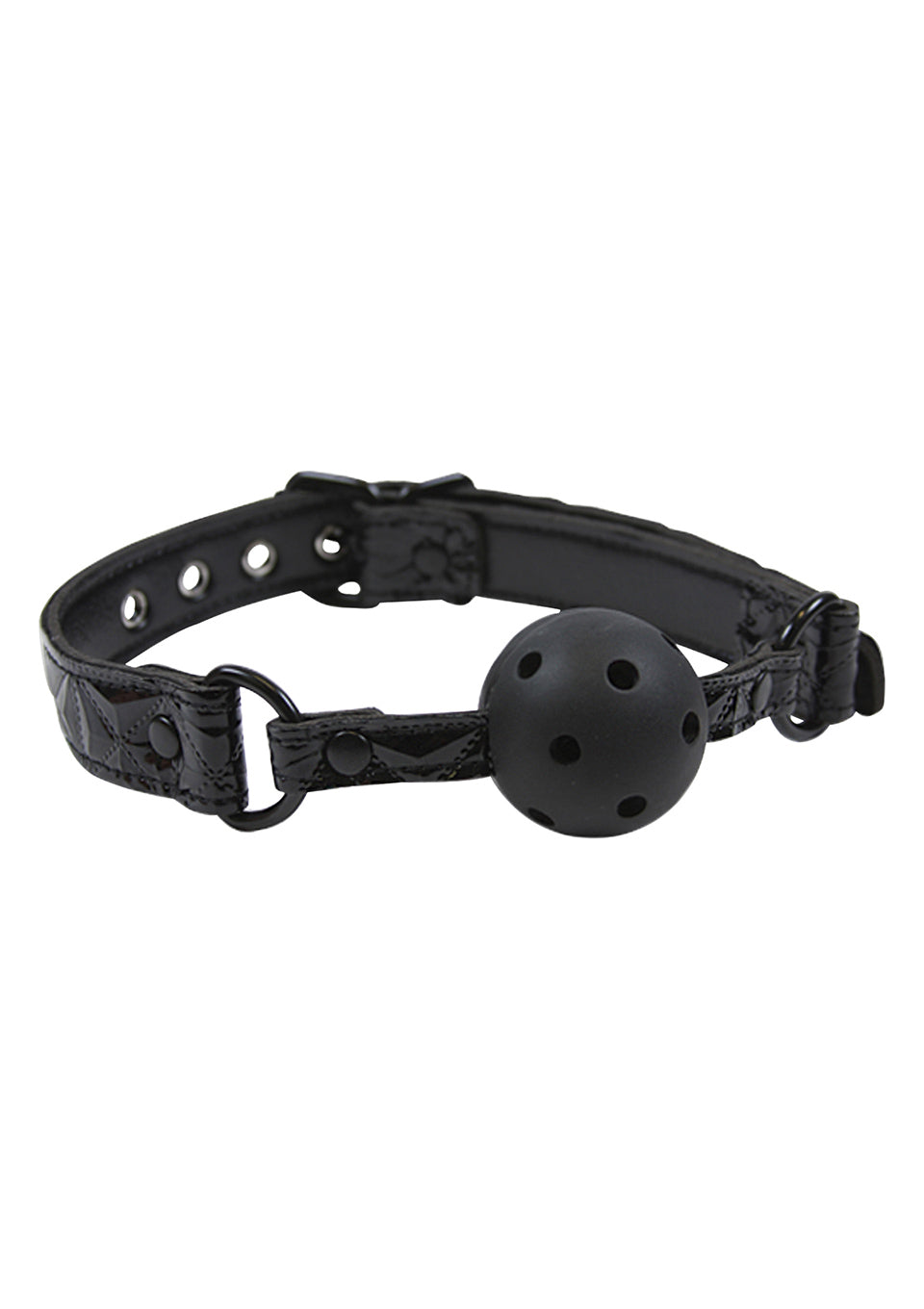 Căciulă reglabilă cu bilă neagră NS Novelties 61 cm