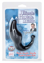 Masaj prostată din silicon Calexotics, 9 cm, negru