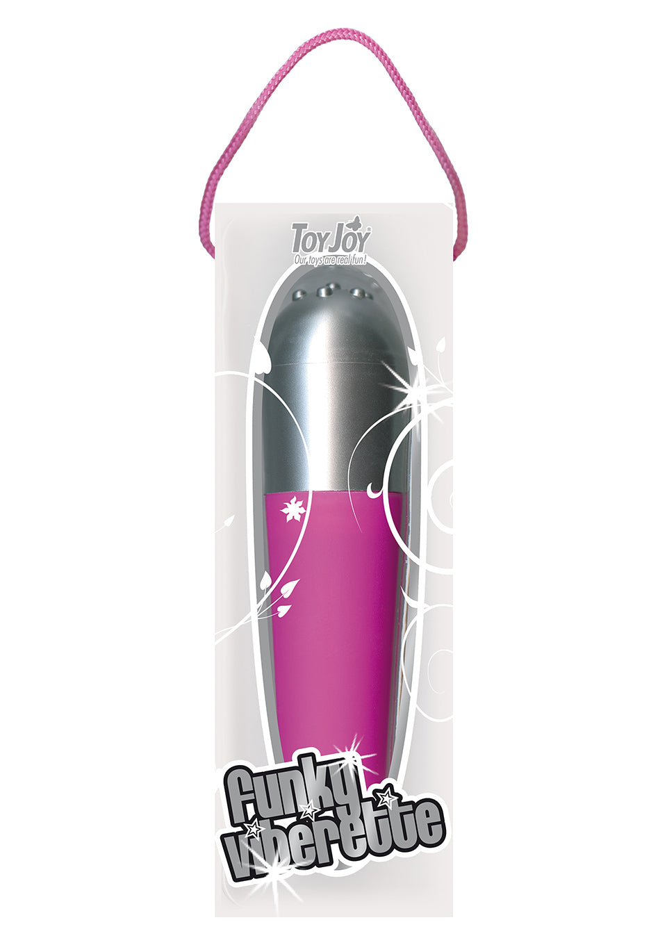Vibrator mini ToyJoy Funky Viberette, mov, impermeabil