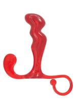 Masaj prostată ToyJoy cu priză TPE, roșu, 3,5 cm