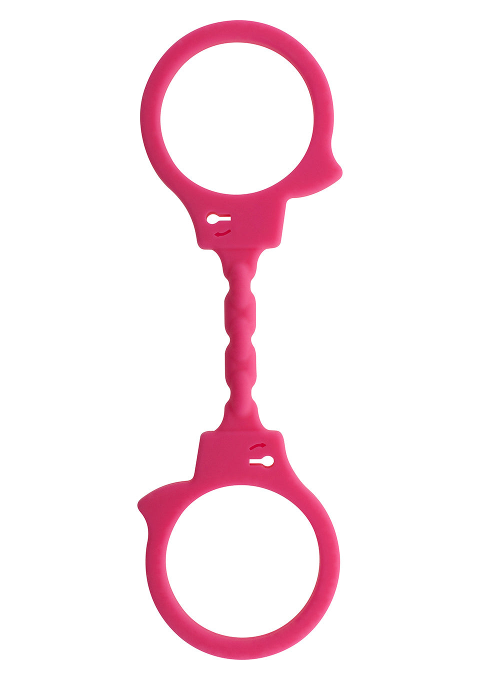 Cătușe elastice ToyJoy roz 25 cm