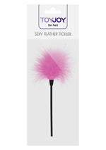 Pană de gâdilat ToyJoy roz 22 cm