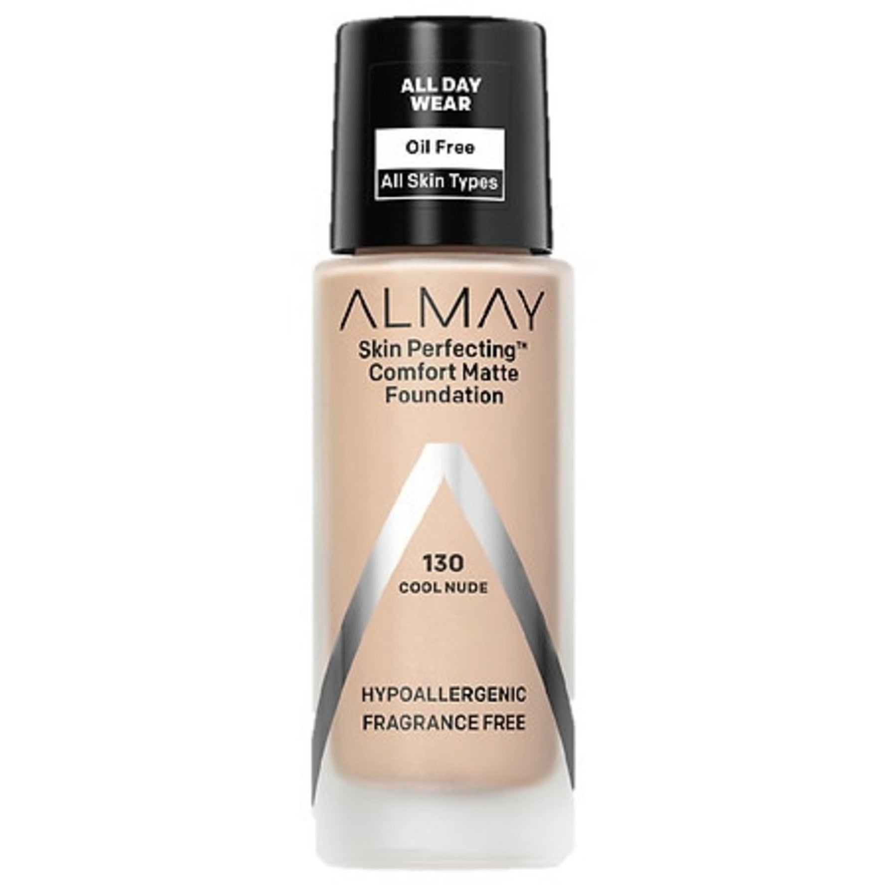 Almay, Skin Perfecting Comfort, Fond de ten lichid, 130, Cool Nude, 30 ml