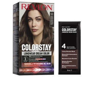 Revlon, Color Stay, Vopsea permanentă de păr, 5.3 Medium Golden Brown, 165 ml